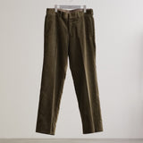 CORDUROY PIPED STEM PANTS