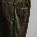 CORDUROY PIPED STEM PANTS