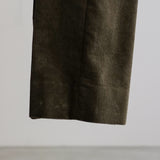 CORDUROY PIPED STEM PANTS