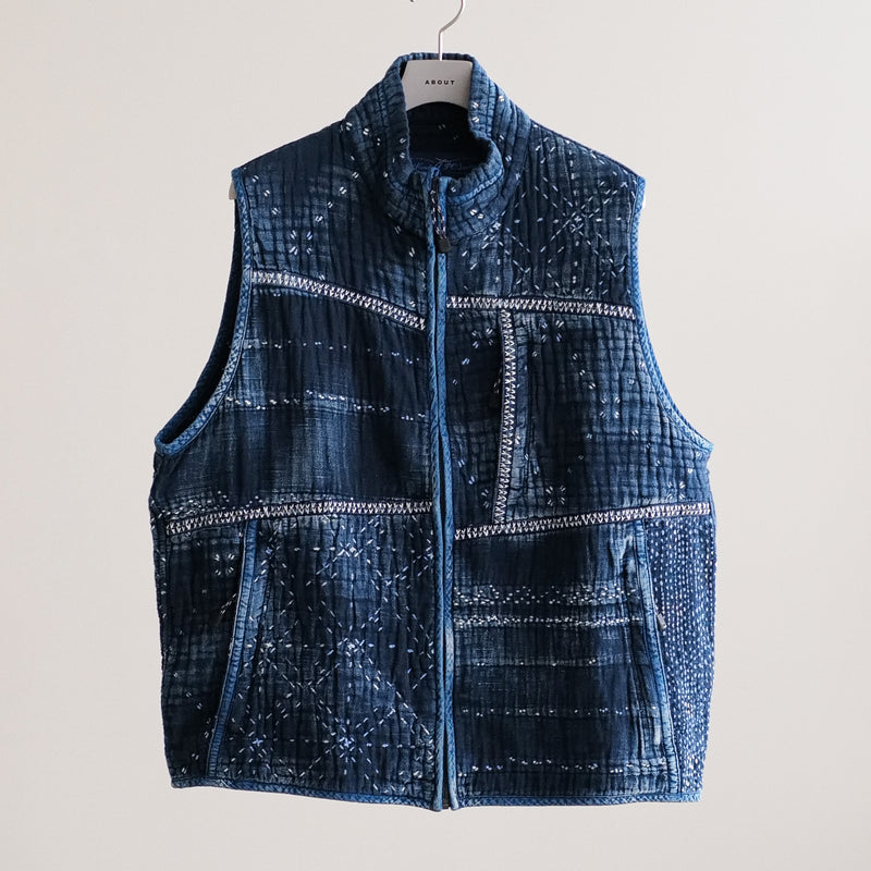 PC-051-1705KOGIN ART ZIP UP VEST