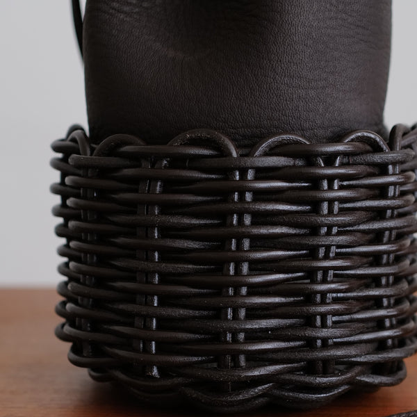 LEATHER BASKET SMALL – ABOUT