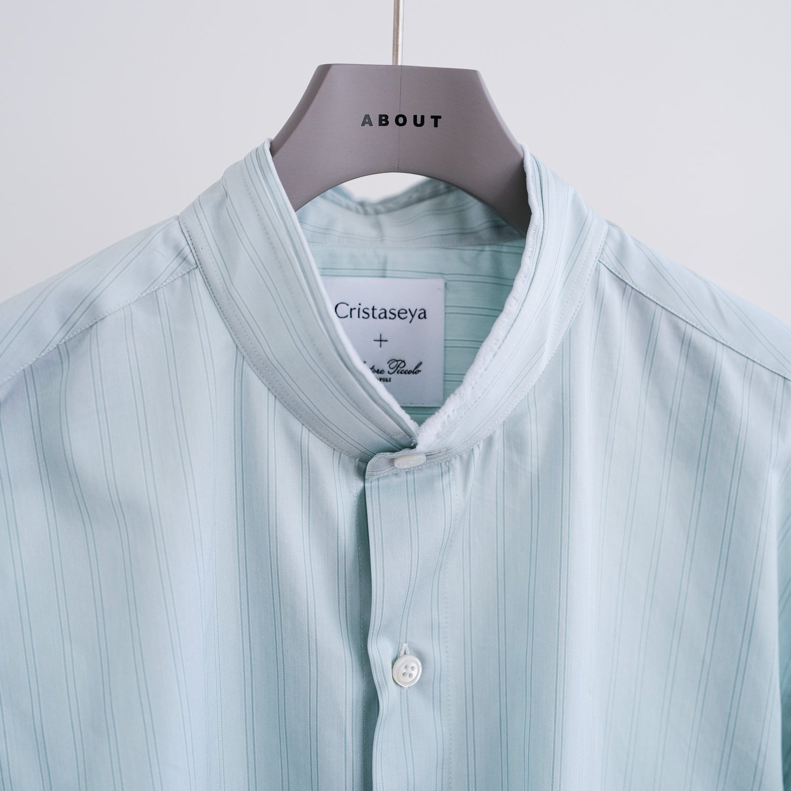 mao.ページ MAO SHIRT W/FRINGED COLLAR – ABOUT