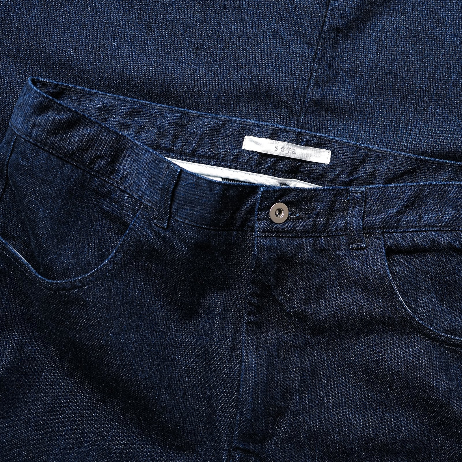 新品 seya. TOFU BROTHER JEANS (24AW) 24AW TOFU BROTHER JEANS /HAND SPRAY DENIM – seya-voyage