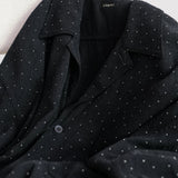 SILK NOIL DOT SHIRT JACKET