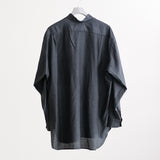 WOOL SILK PULLOVER SHIRTS