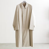 COTTON GABERDINE BAL COLLAR COAT