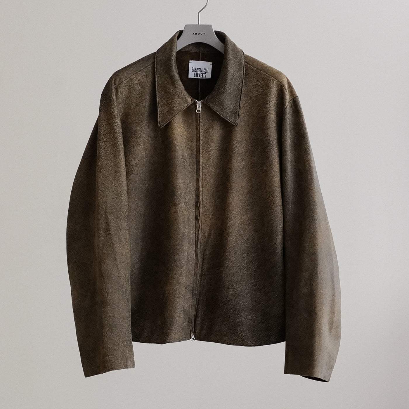 【タニシゲ】LEATHER BACK POCKET JACKET LEATHER POCKET JACKET – ABOUT