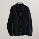 FULLING WOOL ZIP SHORT JACKET