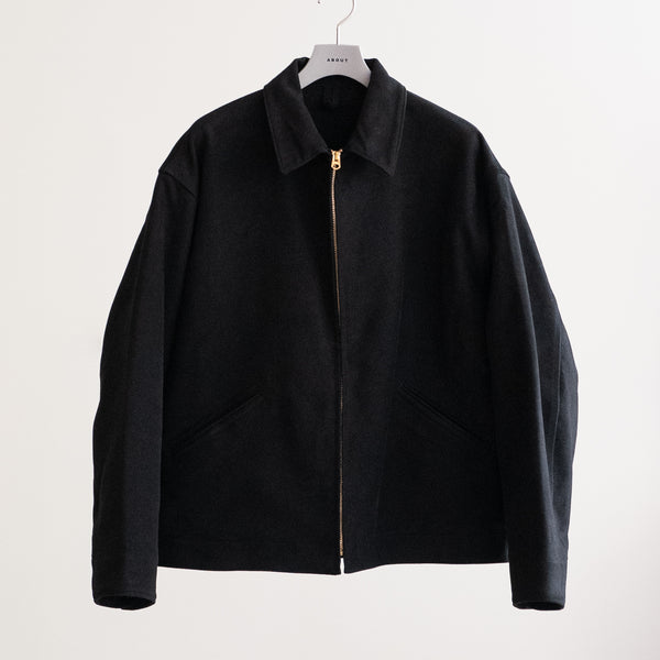 MOLESKIN ZIP SHORT JACKET