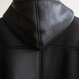 SHEEPSKIN ZIP PARKA