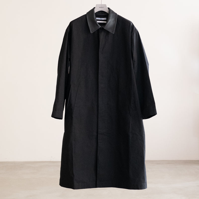 OVERSIZED WREP TRENCH W/LEATHER PATCH