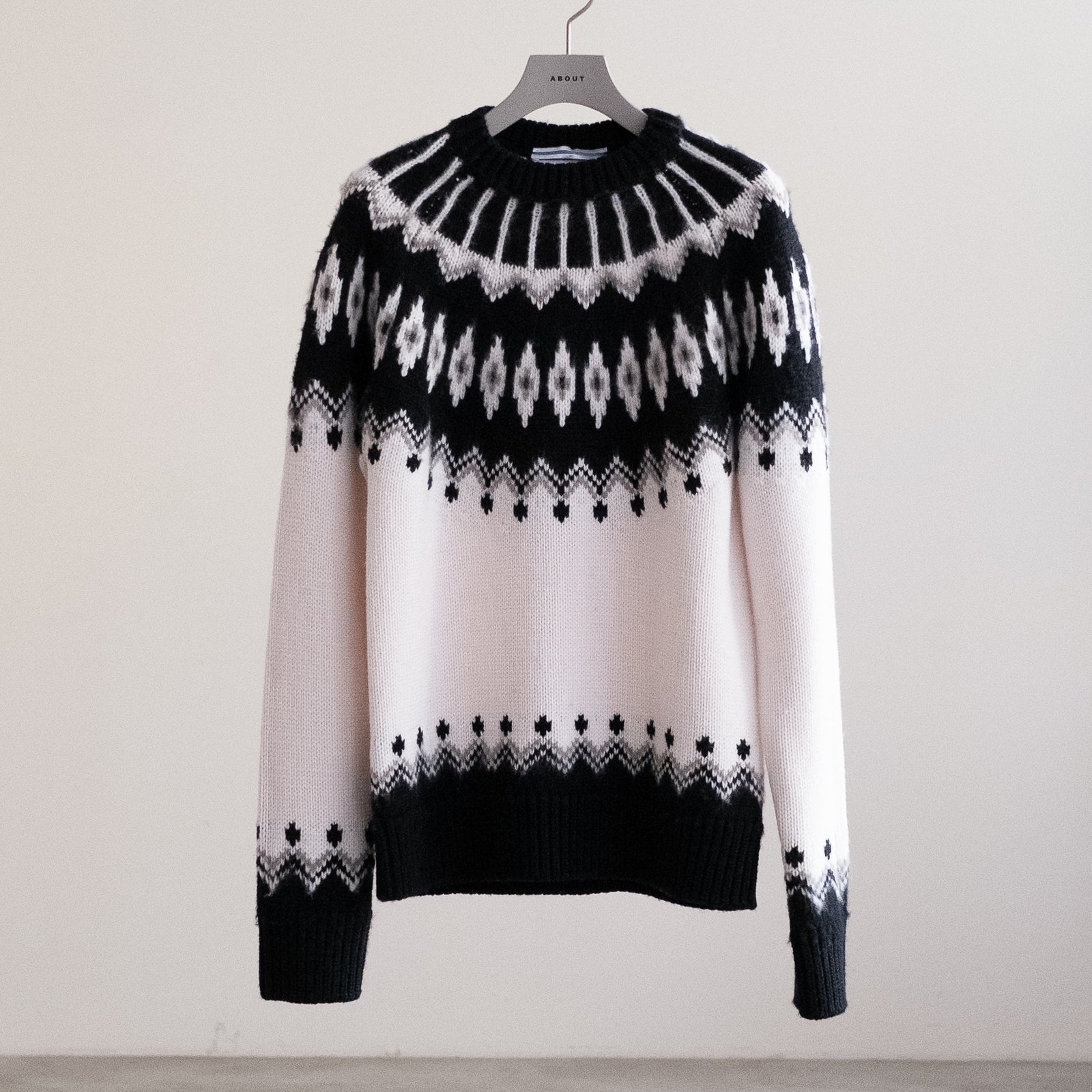 OVERSIZED MOUNTAIN SWEATER – ABOUT