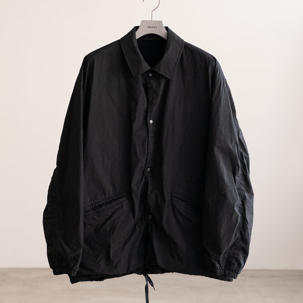 COTTON NYLON COACH JACKET