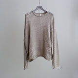 MIX POINTELLE CREWNECK