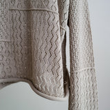 MIX POINTELLE CREWNECK
