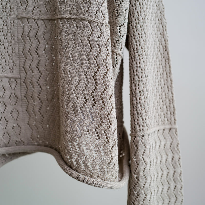 MIX POINTELLE CREWNECK