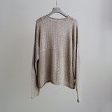 MIX POINTELLE CREWNECK