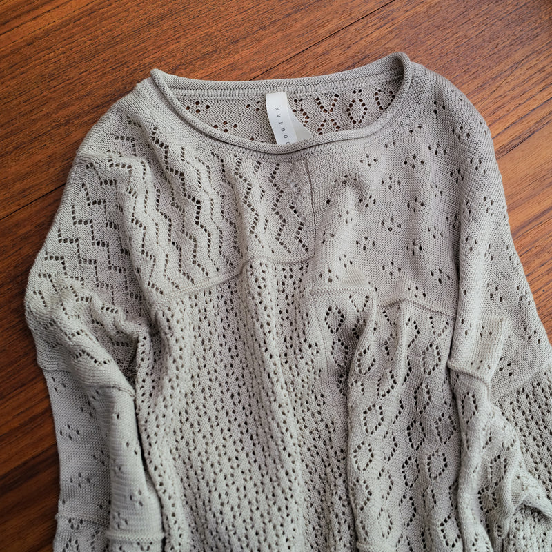MIX POINTELLE CREWNECK