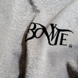ORGANIC COTTON GLITTER RINGER TEE