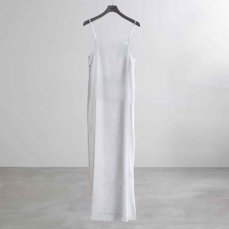 VELOR SLIP DRESS