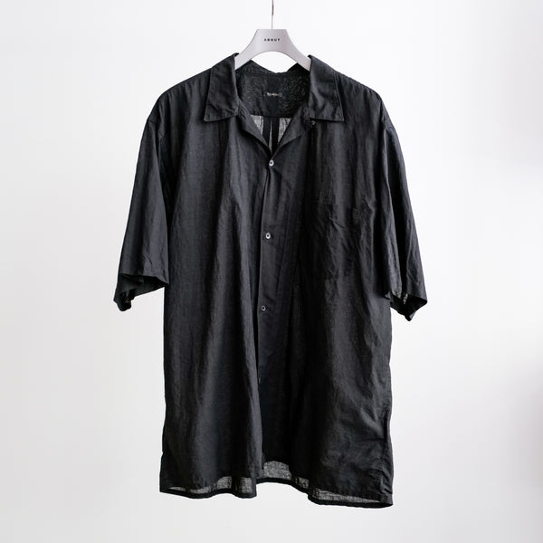 KHADI COTTON SHORT SLEEVE OPEN COLLER SHIRT