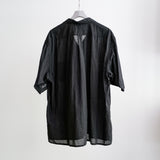 KHADI COTTON SHORT SLEEVE OPEN COLLER SHIRT