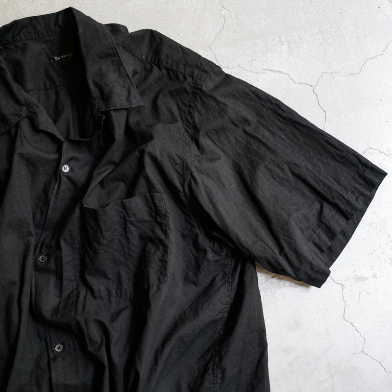 KHADI COTTON SHORT SLEEVE OPEN COLLER SHIRT