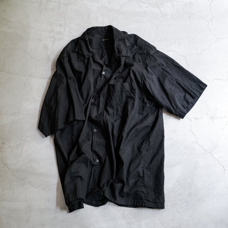 KHADI COTTON SHORT SLEEVE OPEN COLLER SHIRT