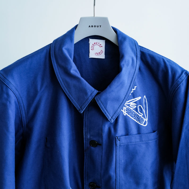 BLUE DE TRAVAIL SOME DO CAMPING WHITE