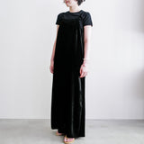 VELOR SLIP DRESS