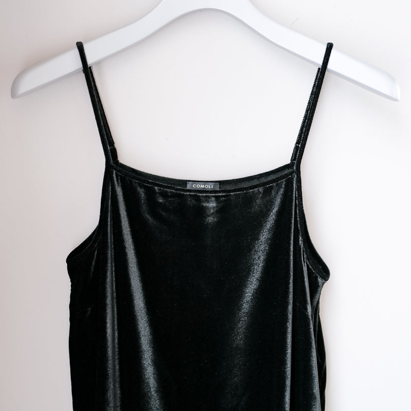 VELOR SLIP DRESS
