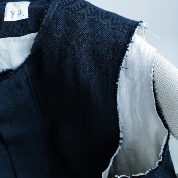 RAYMOND HERRINGBONE VEST