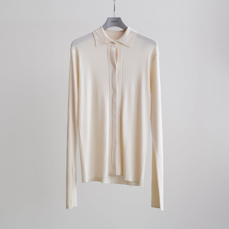 HIGH GAUZE SILK SHIRT