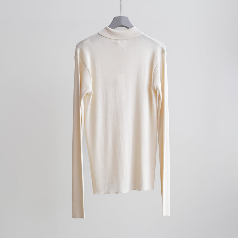 HIGH GAUZE SILK SHIRT