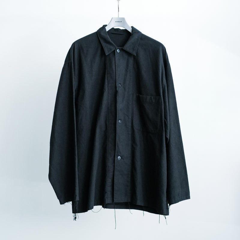 COTTON FLANNEL SHIRT JACKET