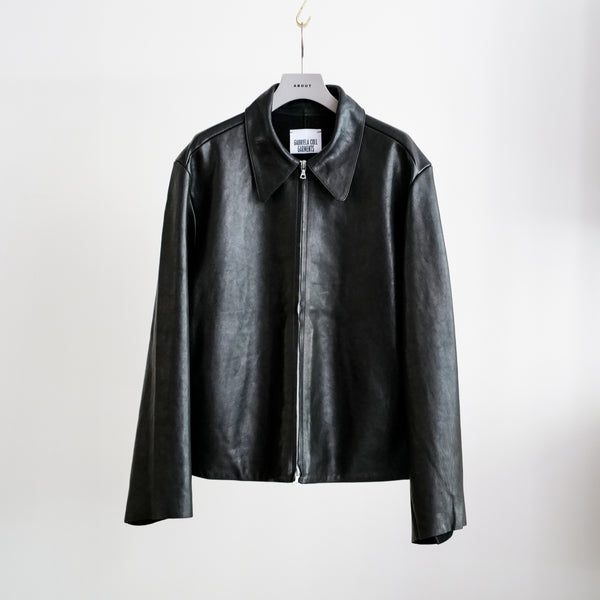 LEATHER POCKET JACKET