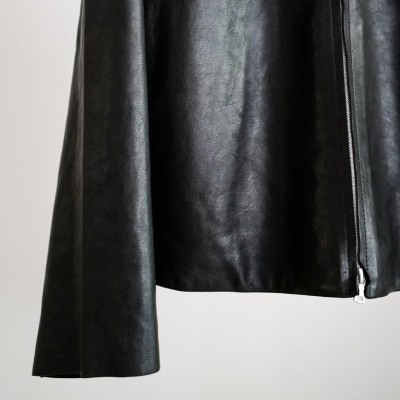 LEATHER POCKET JACKET