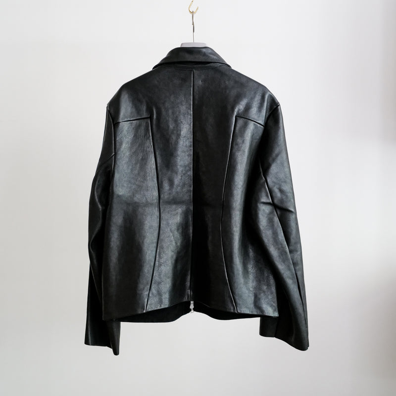 LEATHER POCKET JACKET