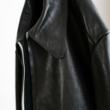 LEATHER POCKET JACKET