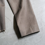 FINE WOOL ZIPPER SHIRT