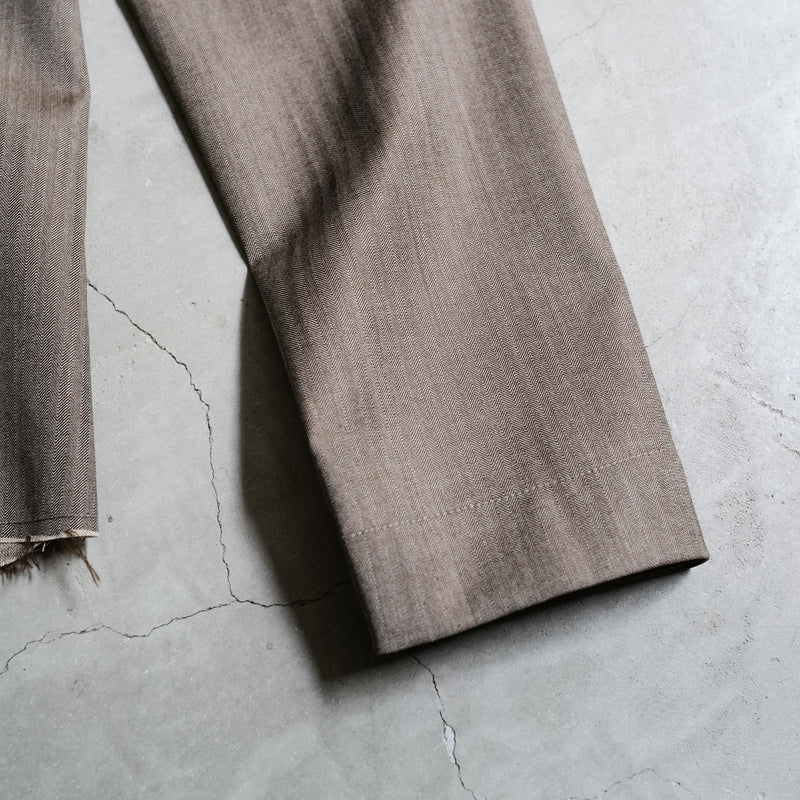 FINE WOOL ZIPPER SHIRT