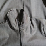 FINE WOOL ZIPPER SHIRT