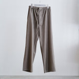 FINE WOOL DRAWSTRING TROUSERS