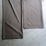 FINE WOOL DRAWSTRING TROUSERS
