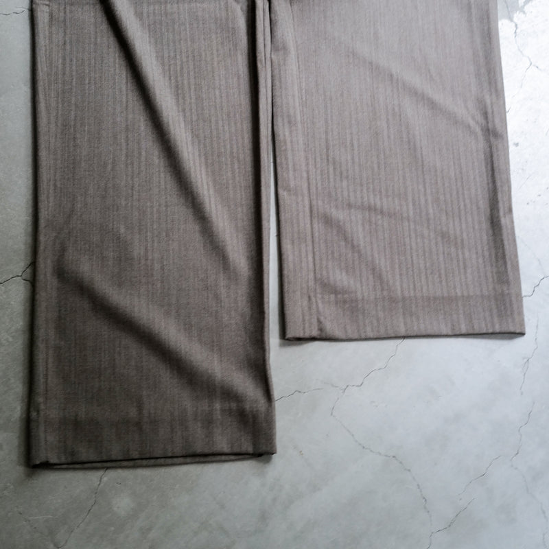 FINE WOOL DRAWSTRING TROUSERS