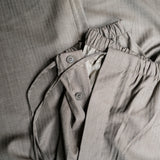 FINE WOOL DRAWSTRING TROUSERS