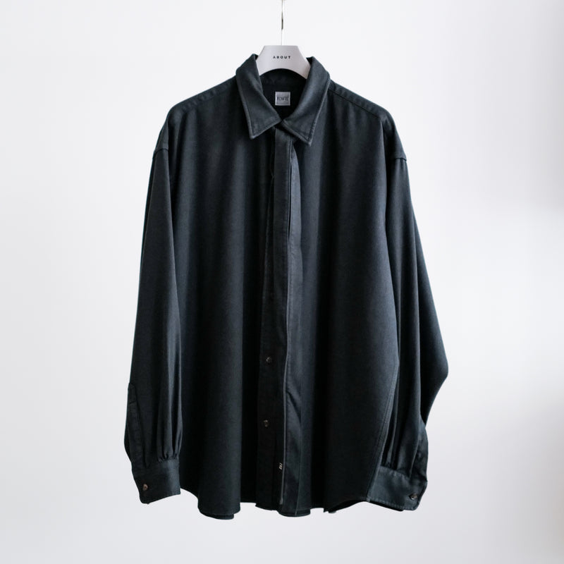 FINE COUNT COTTON PIECE DYE BOWTIE SHIRT