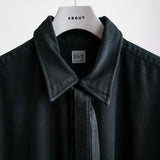 FINE COUNT COTTON PIECE DYE BOWTIE SHIRT
