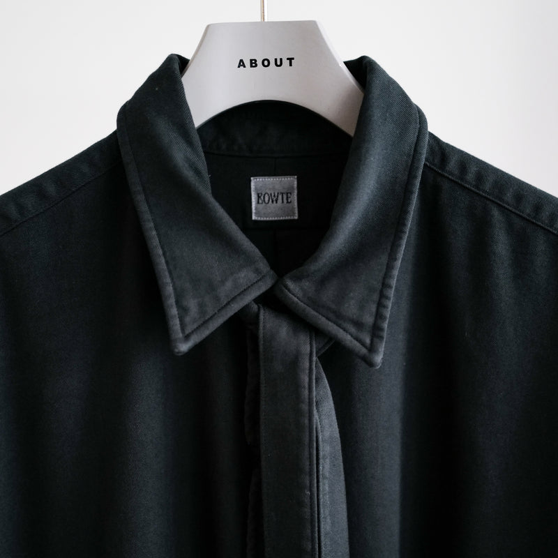 FINE COUNT COTTON PIECE DYE BOWTIE SHIRT