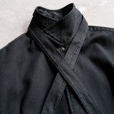 FINE COUNT COTTON PIECE DYE BOWTIE SHIRT